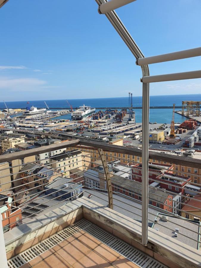 Апартаменты Attico Con Vista Su Genova Экстерьер фото