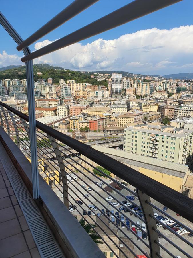 Апартаменты Attico Con Vista Su Genova Экстерьер фото